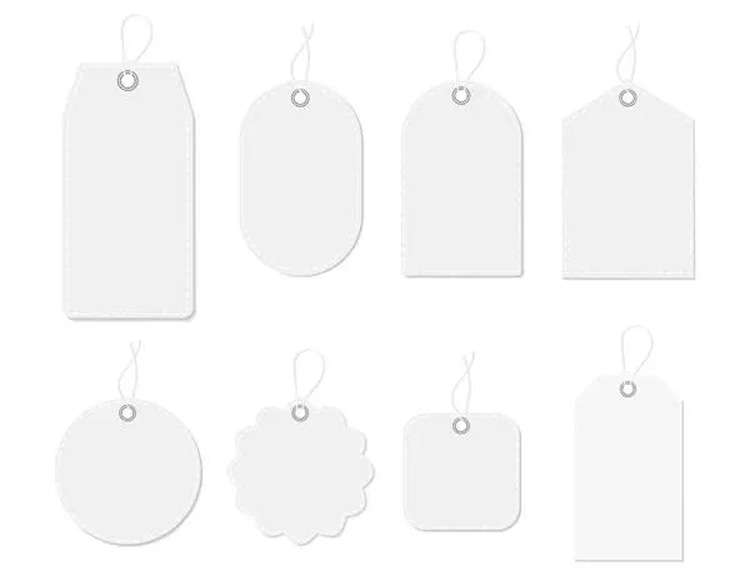 stone paper tags customize