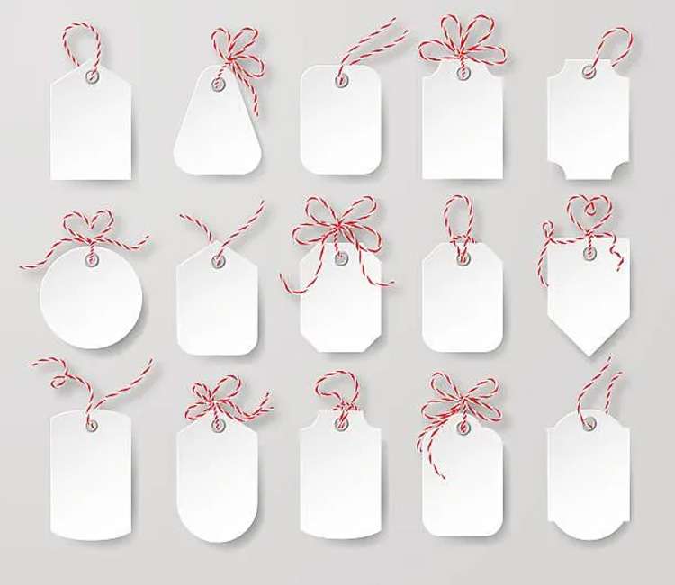 stone paper tags wholesale
