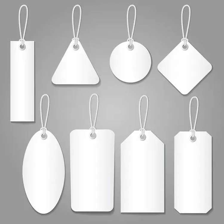 High-End Apparel Price Tags – Durable Stone Paper Tags for Volume Sourcing Programs 6 stone paper tags customize